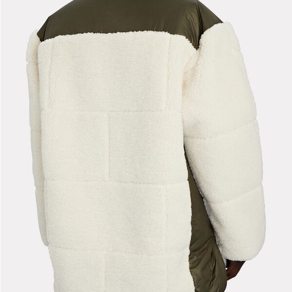 FRAME Oversized Recycled Faux Shearling Jacket - Picture 3 of 4